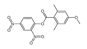 2,4-dinitrophenyl 4-methoxy-2,6-dimethylbenzoate结构式