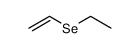 vinyl ethyl selenide Structure