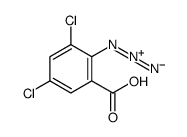 2-azido-3,5-dichlorobenzoic acid结构式