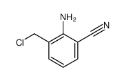 2-amino-3-(chloromethyl)benzonitrile结构式
