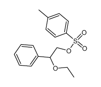 2-phenyl-2-ethoxyethyl-p-toluene sulphonate结构式