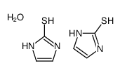 1,3-dihydroimidazole-2-thione,hydrate结构式