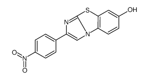 2-(4-硝基苯基)咪唑并[2,1-B]苯并噻唑-7-醇结构式