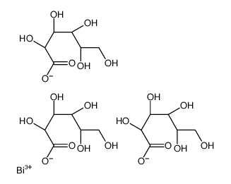 bismuth(3+) D-gluconate (1:3) Structure