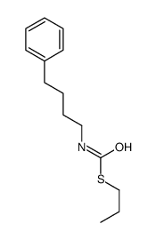 S-propyl N-(4-phenylbutyl)carbamothioate结构式