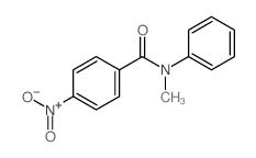 Benzanilide, N-methyl-4-nitro-结构式
