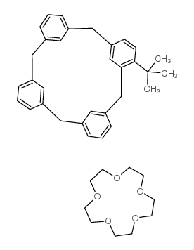 4-叔丁基杯[4]芳烃-冠-5-配合物结构式