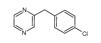 2-(4-chlorobenzyl)pyrazine Structure