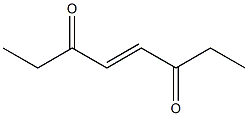 E-3,6-dioxo-4-octene Structure