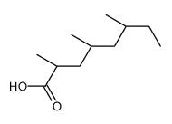 (2R,4R,6R)-2,4,6-trimethyloctanoic acid结构式