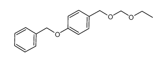 1-(benzyloxy)-4-((ethoxymethoxy)methyl) benzene Structure