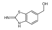(2-氨基苯并[d]噻唑-6-基)甲醇结构式