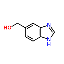 5-(羟甲基)-1H-苯并咪唑结构式