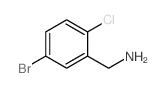 5-BROMO-2-CHLOROBENZYL AMINE Structure