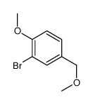 2-bromo-1-methoxy-4-(methoxymethyl)benzene Structure