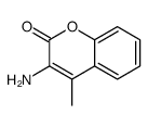 3-amino-4-methylchromen-2-one Structure