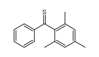 mesityl phenyl thione Structure