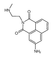 N-Desmethylamonafide Structure