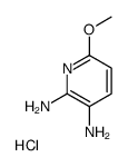 6-甲氧基吡啶-2,3-二胺盐酸盐结构式