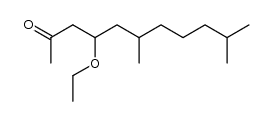 4-ethoxy-6,10-dimethylundecan-2-one结构式