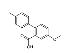 2-(4-ethylphenyl)-5-methoxybenzoic acid结构式