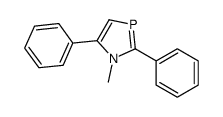 1-methyl-2,5-diphenyl-1,3-azaphosphole Structure