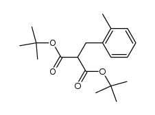 tert-Butyl α-(methylbenzyl)malonate Structure