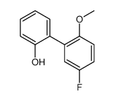 2-(5-fluoro-2-methoxyphenyl)phenol Structure