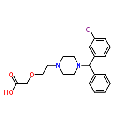 Cetirizine 3-chloro impurity structure