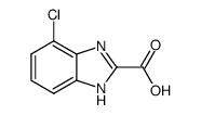 4-chloro-1H-benzo[d]imidazole-2-carboxylic acid Structure