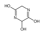 2,5-Piperazinedione,3-hydroxy-(9CI) Structure