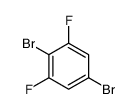 2,5-二溴-1,3-二氟苯结构式