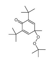 2,6-DI-TERT-BUTYL-4-METHYL-4-TERT-BUTYLPEROXY-2,5-CYCLOHEXADIENONE结构式