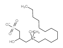 月桂酰胺丙基羟磺基甜菜碱结构式
