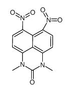1,3-dimethyl-6,7-dinitroperimidin-2-one Structure