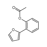 2-(2-Furyl)phenyl acetate Structure
