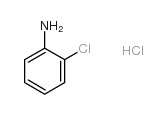 Benzenamine, 2-chloro-,hydrochloride (1:1) Structure