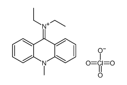 N,N-diethyl-10-methylacridin-10-ium-9-amine,perchlorate结构式