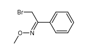 (Z)-2-bromo-1-phenylethanone O-methyloxime结构式