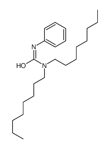 1,1-dioctyl-3-phenylurea Structure