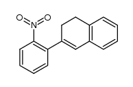 3-(2-nitrophenyl)-1,2-dihydronaphthalene Structure