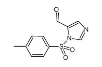 1-tosyl-1H-imidazole-5-carbaldehyde结构式