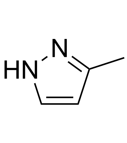 3-甲基吡唑结构式