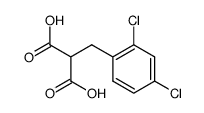 (2,4-dichloro-benzyl)-malonic acid结构式