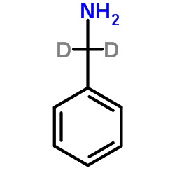 1-Phenyl(2H2)methanamine Structure