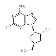 2-氟-3-脱氧腺苷酸结构式