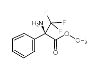 3,3,3-三氟-2-苯丙氨酸甲酯结构式