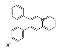 2,3-diphenylquinolizin-5-ium,bromide结构式