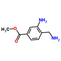 Methyl 3-amino-4-(aminomethyl)benzoate Structure