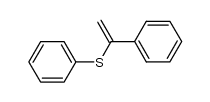 phenyl (1-phenylvinyl)sulfane结构式